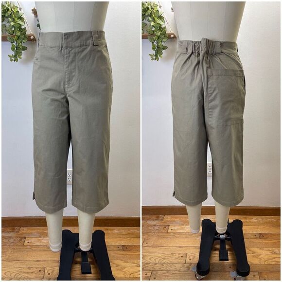 BDG Cargo Crop Pants with An Elastic Back - Picture 2 of 2